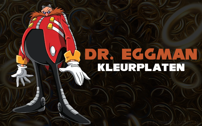 Dr Eggman kleurplaten