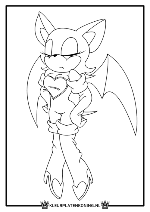 rouge-kleurplaat-sonic-006