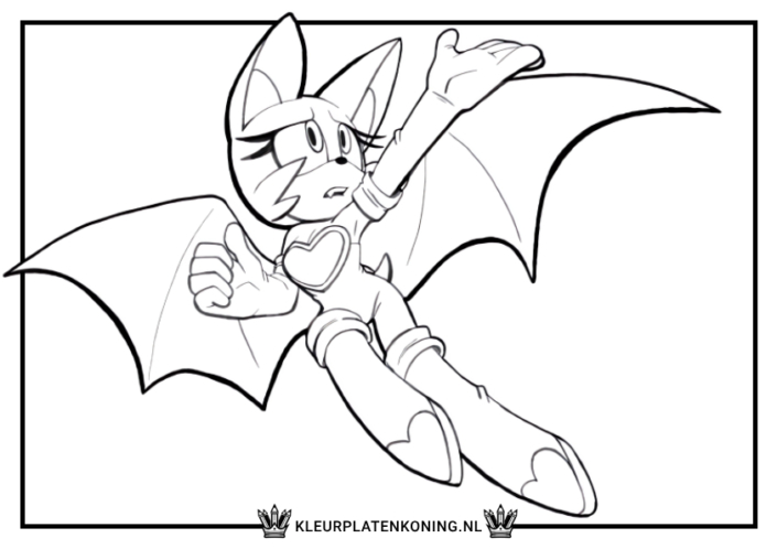 rouge-kleurplaat-sonic-010